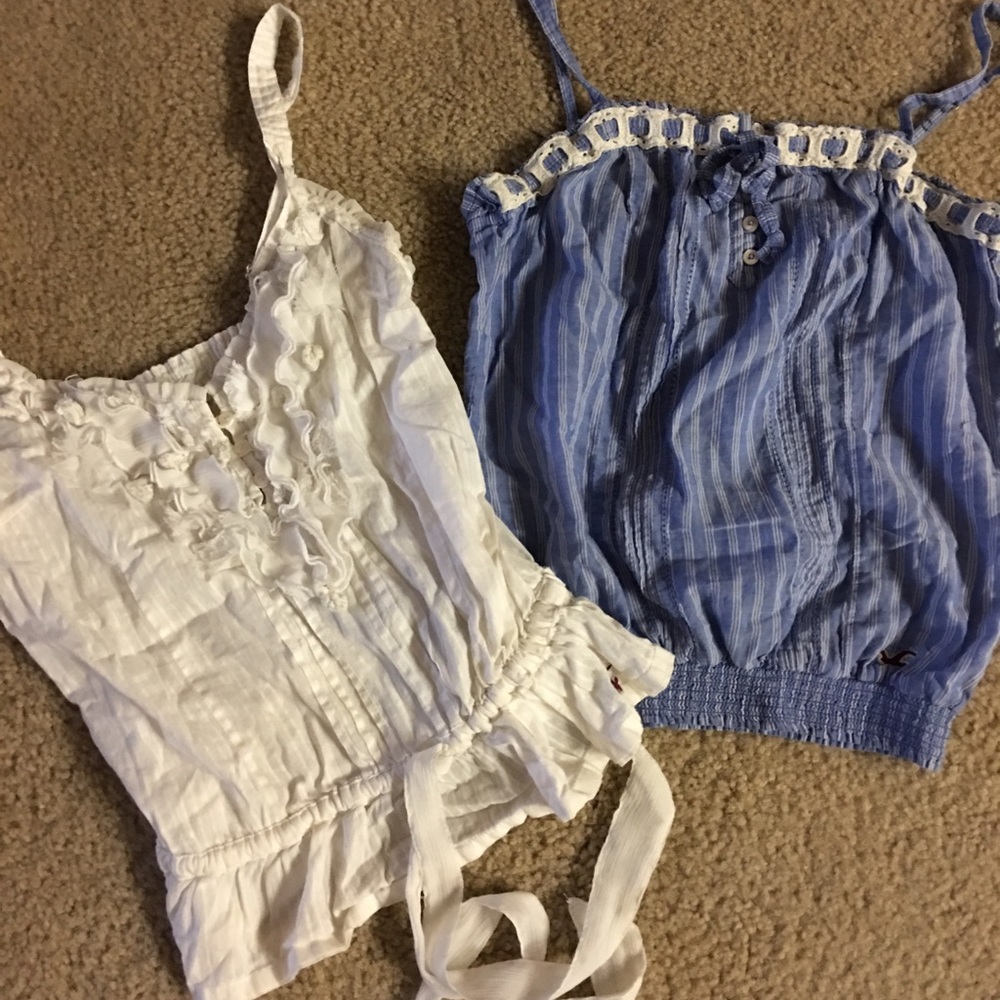 2 cute tops Hollister cute!